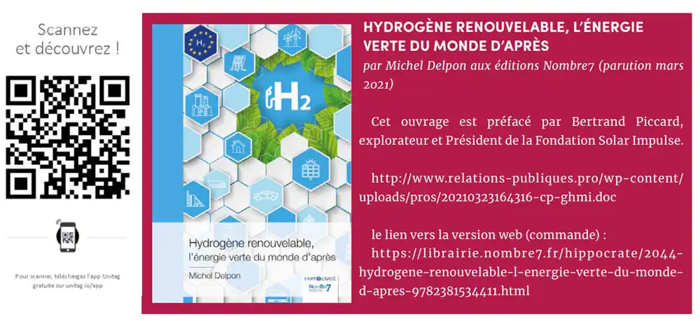 L'Hydrogène renouvelable par Michel Delpon